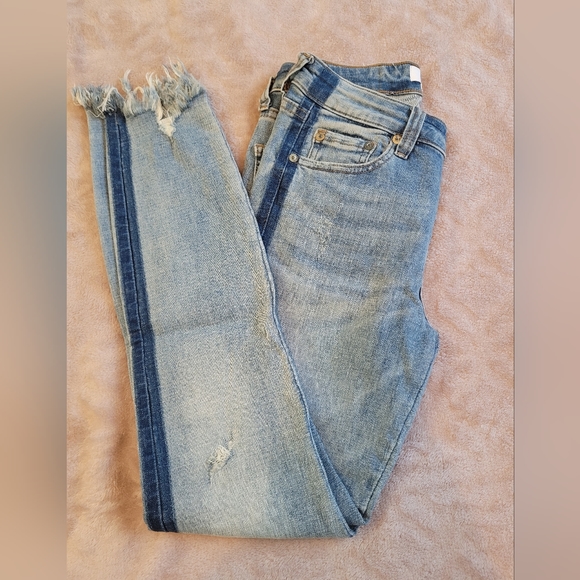 🌟 NWOT Pistola Jeans Mid Rise Skinny Ankle Jeans Size 26 - Picture 8 of 10